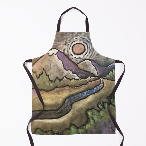 Item preview, MISSING THE MOUNTAINS / Mountain Range / Sun Set / River / Hiking / Climber designed and sold by artenvironments.