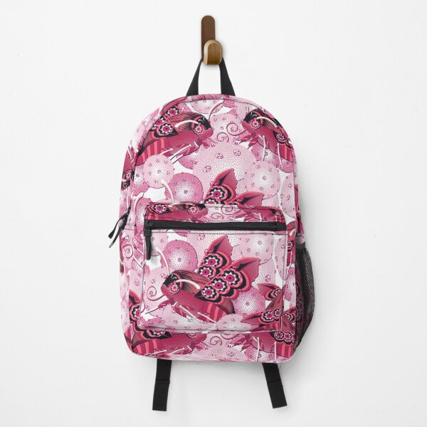 Item preview, Pollen and Sphingidae, Dark pink on a pink background designed and sold by Alex  Blud.