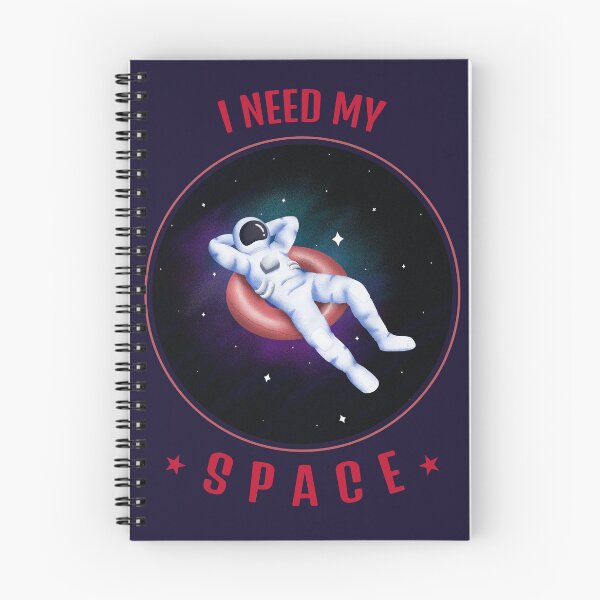 Item preview, I need my space - astronaut on the starry night designed and sold by missmarylin.