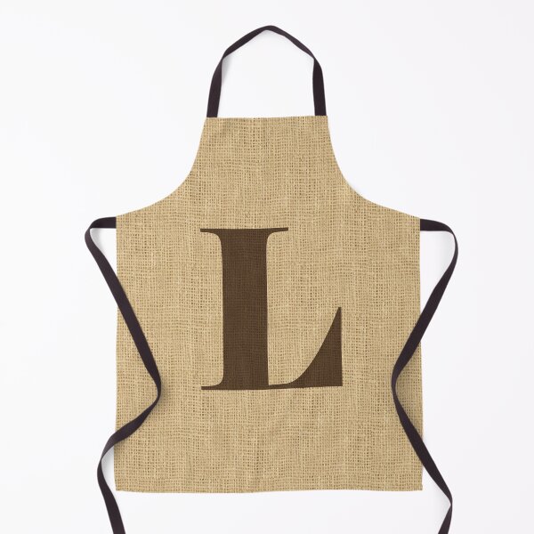 Item preview, Monogram Burlap Initial L designed and sold by Elsy's Art.