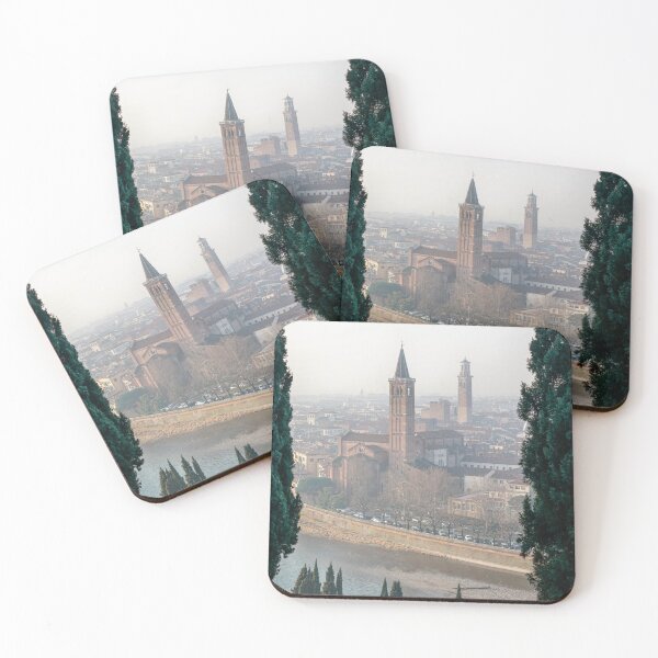 Item preview, Beautiful view over Adige River and Santa Anastasia basilica in Verona, Italy designed and sold by Ana Fidalgo.
