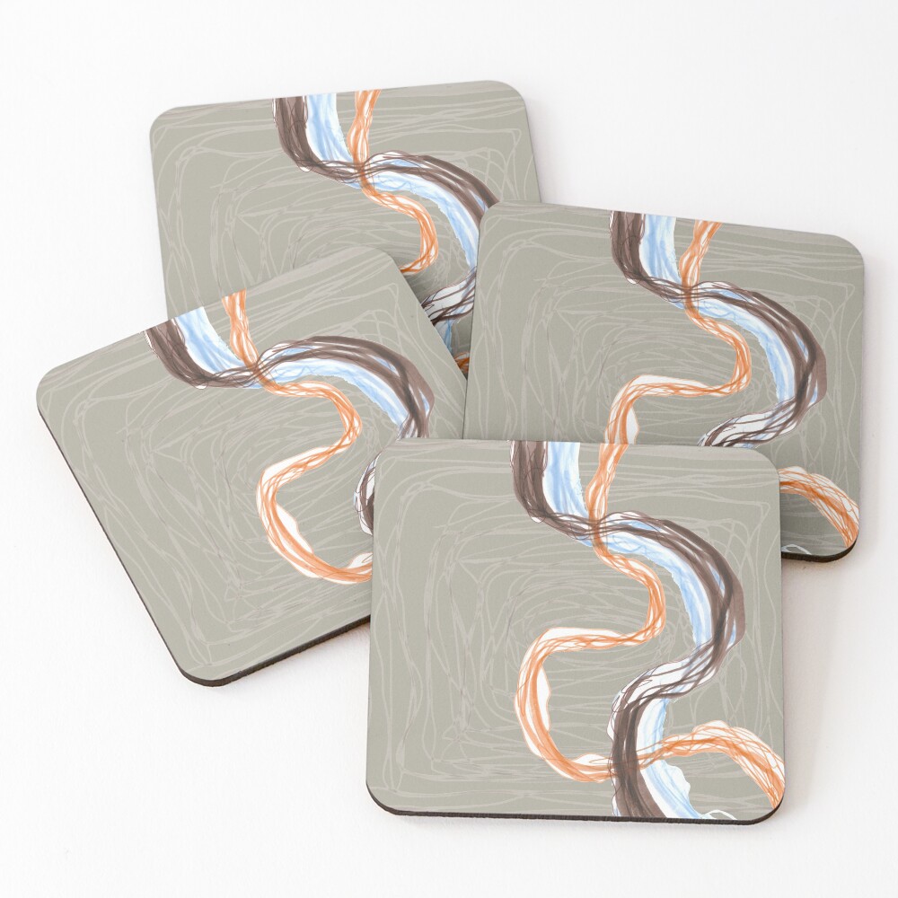 Item preview, Coasters (Set of 4) designed and sold by FanitsaArt.