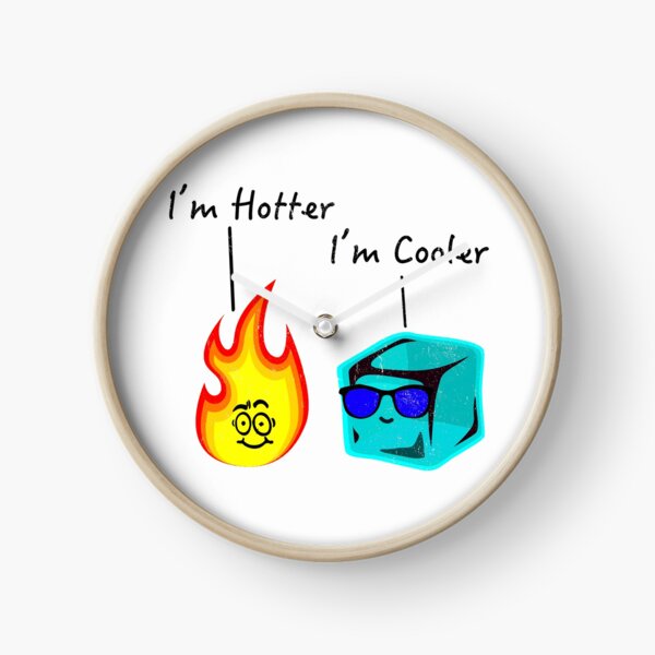 Item preview, Ice Fire Cooler Ice Cube Hot Flame, I'm Hotter, Cooler designed and sold by tarek25.