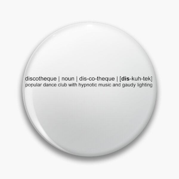 Item preview, Discotheque definition designed and sold by lucienchip.