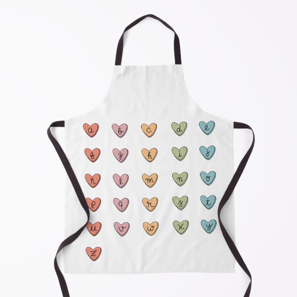 Item preview, Alphabet Letters in Hearts Sticker Pack designed and sold by ravenmandyshop.