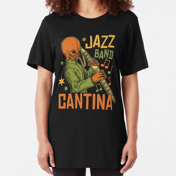 Cantina Jazz Band Slim Fit T-Shirt