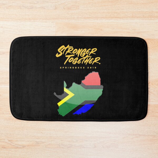 Item preview, South African Flag Springboks 2019 Stronger Together SA Flag South Africa designed and sold by OurBestBuys.