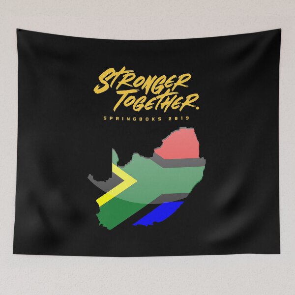 Item preview, South African Flag Springboks 2019 Stronger Together SA Flag South Africa designed and sold by OurBestBuys.