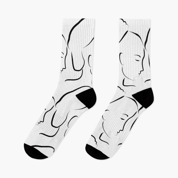 Item preview, Black and White Woman's Face Fashion Art designed and sold by YLCDesigns.