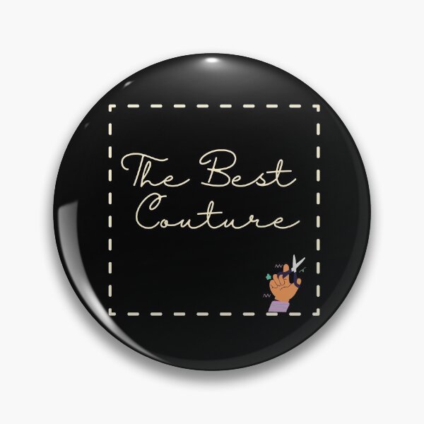 Item preview, The best stitch bitch Couture Embroidery Macrame Black Pink and Blue Personalized gift designed and sold by conceptDVS.