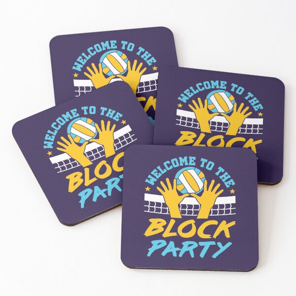 Item preview, Volleyball Middle Blocker Welcome to the Block Party  designed and sold by jaygo.