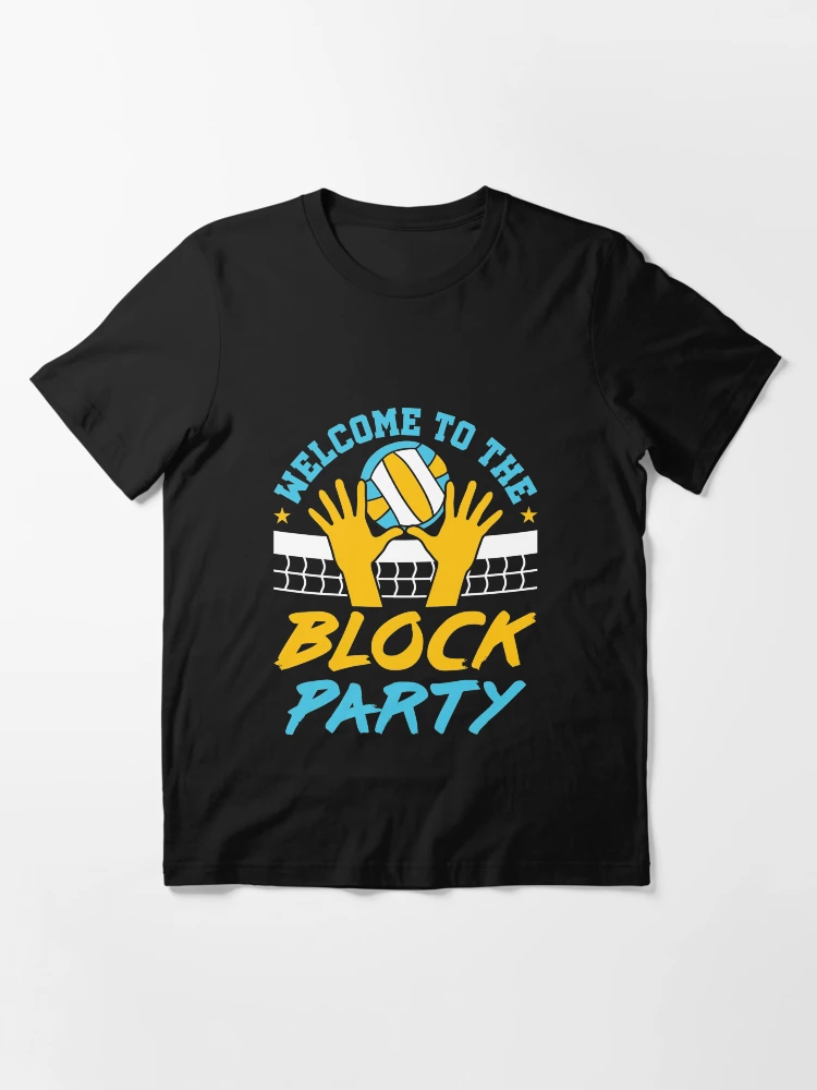 Volleyball Middle Blocker Welcome to the Block Party | Poster