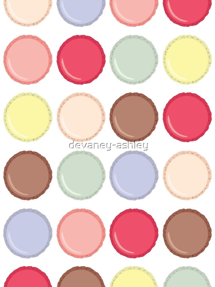 Thumbnail 5 of 5, iPhone Case, Macaroon Pattern designed and sold by devaney-ashley.