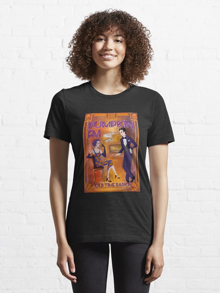 Alternate view of Pumpkin Fm Old Time Radio twenties vintage Essential T-Shirt
