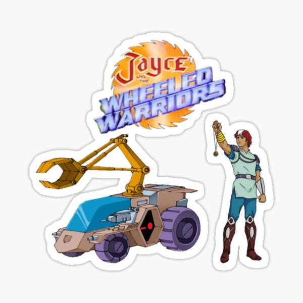 Jayce and the wheeled warriors cartoon show Sticker