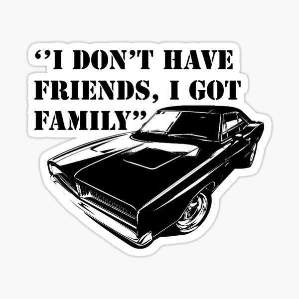 Fast And Furious Sticker