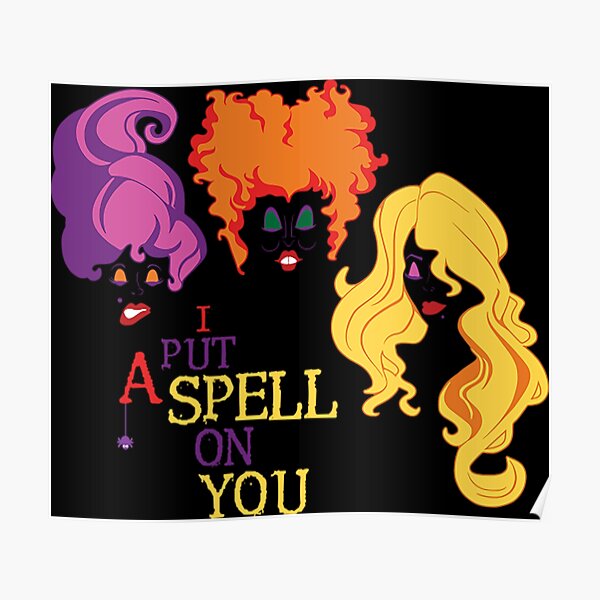 Hocus Pocus Spell Book Posters | Redbubble