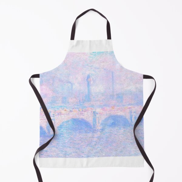 Item preview, monet bridge painting pink designed and sold by SFTStudio.