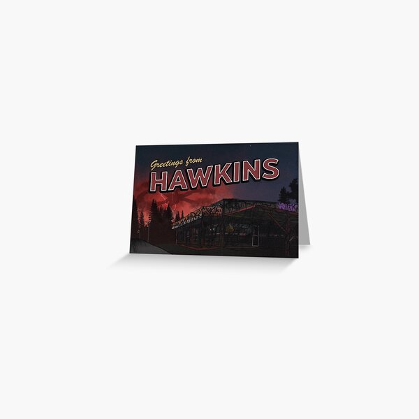 Item preview, Greetings from Hawkins (Stranger Things) designed and sold by yikeskea.