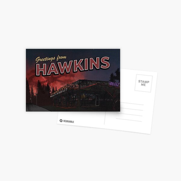 Item preview, Greetings from Hawkins (Stranger Things) designed and sold by yikeskea.