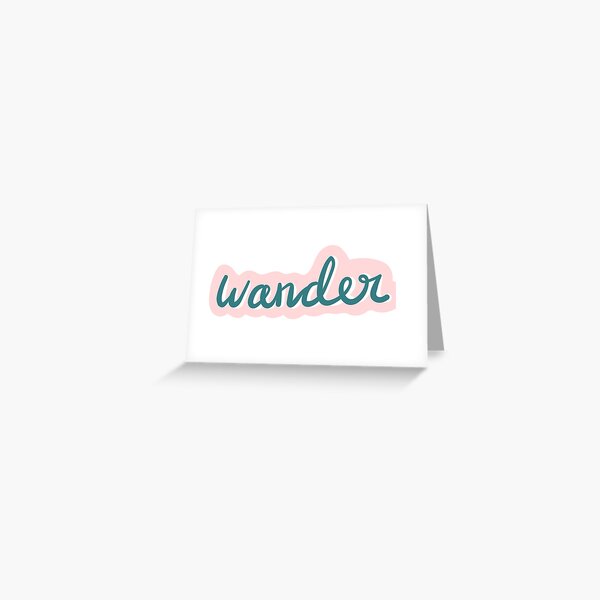 Item preview, Wander designed and sold by rbeallor.