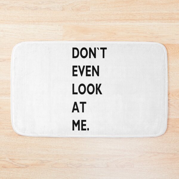 Item preview, DON`T EVEN LOOK AT ME funny mask masks mouth nose mouthguard sayings nose protection face mask funny sayings unisex motif designed and sold by Mark Sukra.
