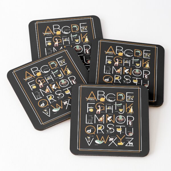 Item preview, Alphabet Animals School Start Girls Boys designed and sold by MooonTees.