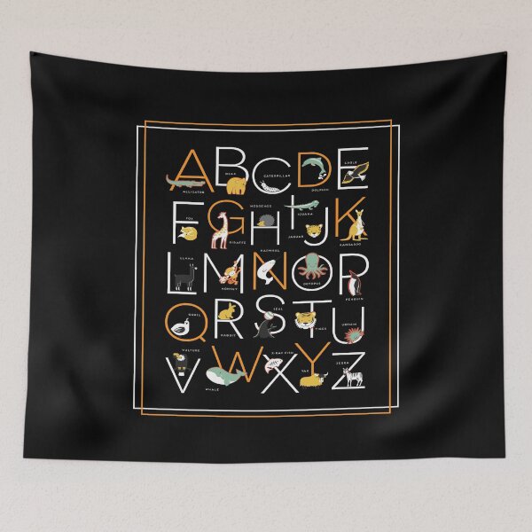Item preview, Alphabet Animals School Start Girls Boys designed and sold by MooonTees.