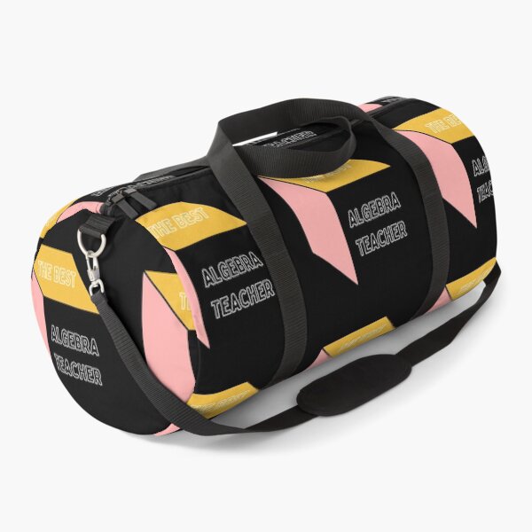 Item preview, The best Algebra teacher Personalized gift for math teacher 3D Cube Pink Yellow and Black designed and sold by conceptDVS.