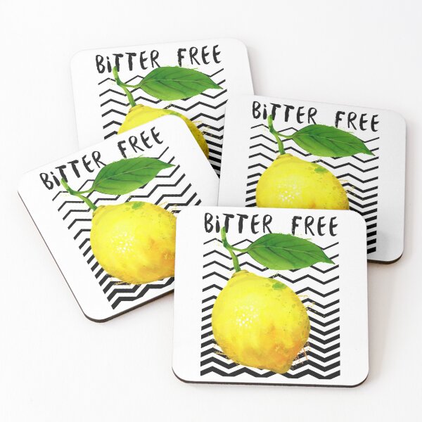 Item preview, Yellow Lemon Sweet Life Bitter Free designed and sold by SobaWaveStudio.