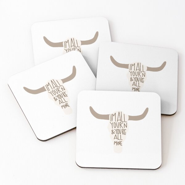 Item preview, All Your’n Cow Skull | Tyler childers | country songs | country stickers | music stickers | country | Western stickers | cattle stickers | cows designed and sold by jordynrubino.