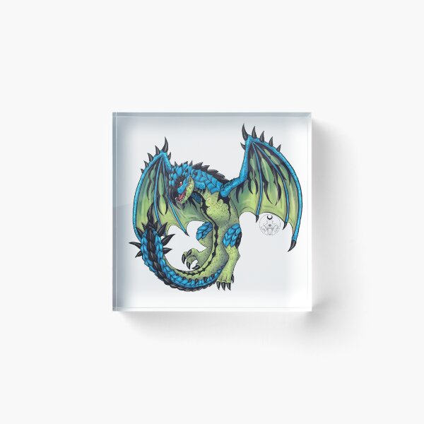 Artikelvorschau, Azur Rathalos Monster Hunter World entworfen und verkauft von LupaLunae.