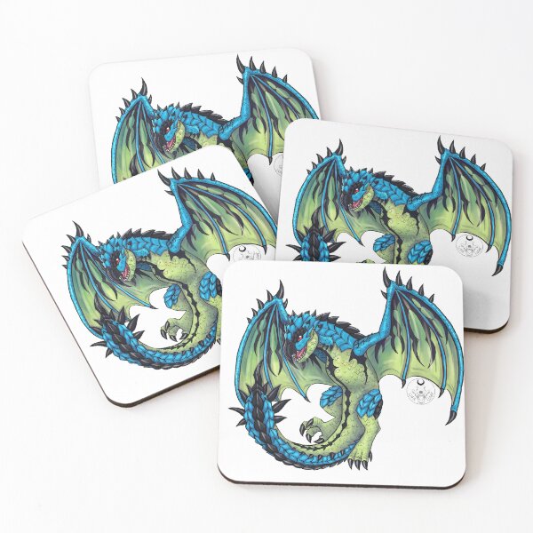 Item preview, Azure Rathalos Monster Hunter World designed and sold by LupaLunae.