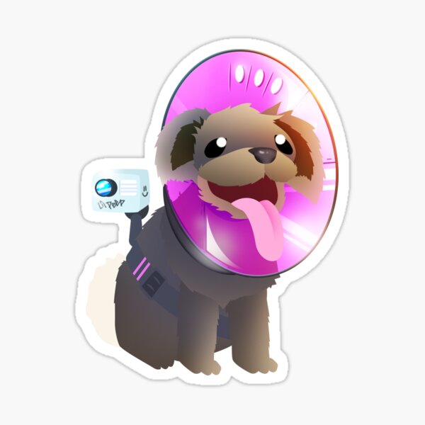Prince The Vlog Dog Sticker