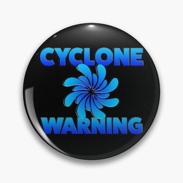 Item preview, Cyclone Warning designed and sold by AllLeftSides42.