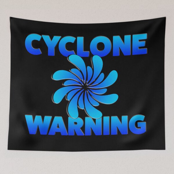 Item preview, Cyclone Warning designed and sold by AllLeftSides42.