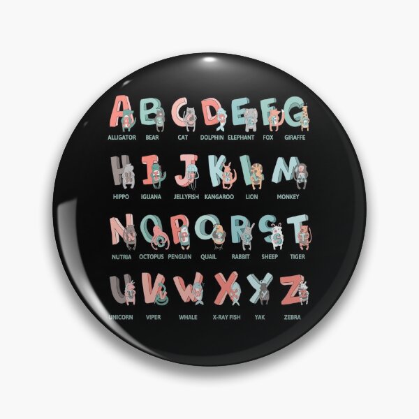 Item preview, Alphabet Animals School Start Girls Boys designed and sold by MooonTees.