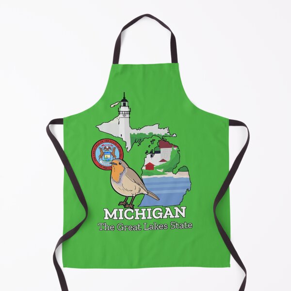Item preview, Michigan - The Great Lakes State designed and sold by Wildjourne.