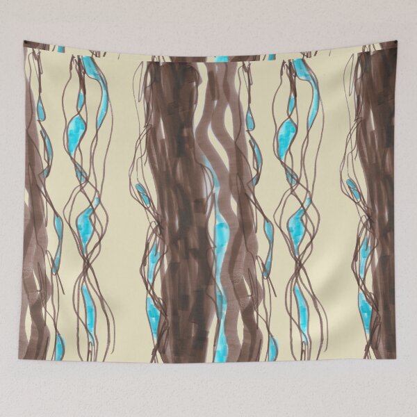 Item preview, Abstract Minimal Design With Freehand Lines. designed and sold by FanitsaArt.