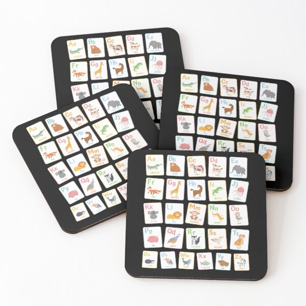 Item preview, Alphabet Animals School Start Girls Boys designed and sold by MooonTees.