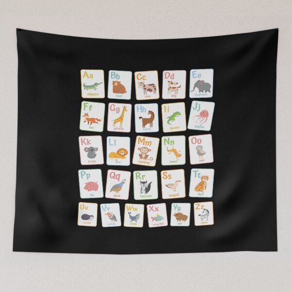 Item preview, Alphabet Animals School Start Girls Boys designed and sold by MooonTees.