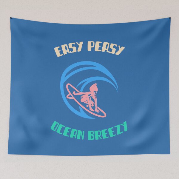 Item preview, Easy Peasy Ocean Breezy designed and sold by BriansDesigns.