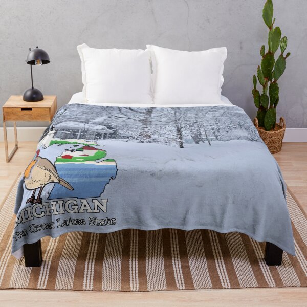 Item preview, Michigan - The Great Lakes State designed and sold by Wildjourne.