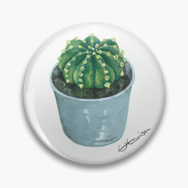 Item preview, Little Cactus Painting designed and sold by ArtiesByEm.