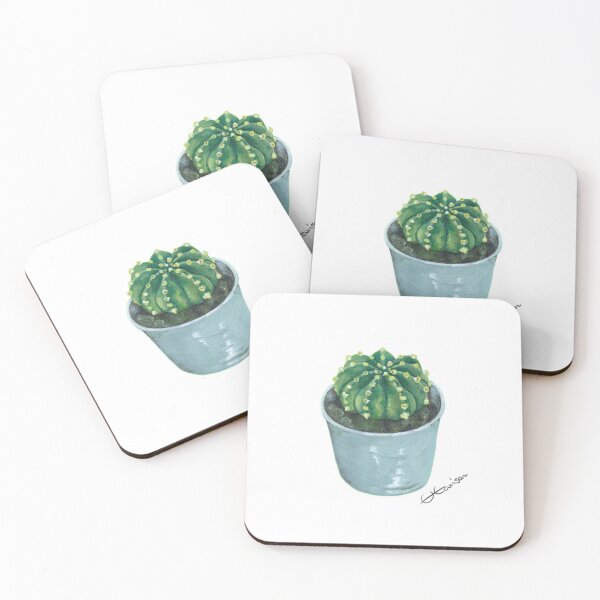 Item preview, Little Cactus Painting designed and sold by ArtiesByEm.