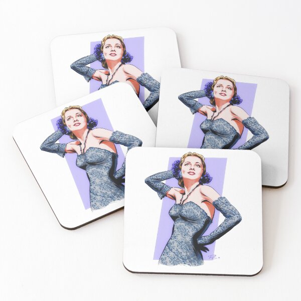 Item preview, Joan Fontaine - An illustration by Paul Cemmick designed and sold by TIGERDAVER.
