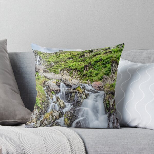 Item preview, Tryfan Mountain Rapids Snowdonia  designed and sold by AJEvans.