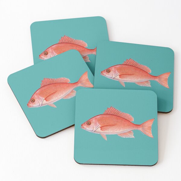 Item preview, Red Snapper (Lutjanus campechanus) designed and sold by Tamara Clark.
