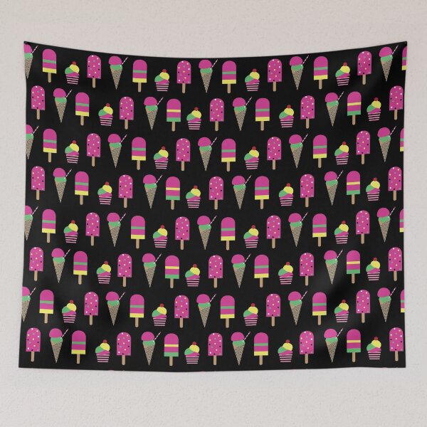 Item preview, Ice Cream - Black designed and sold by anitalizstudio.