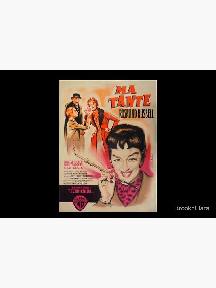 Auntie Mame, Rosalind Russell, glamour, fabulous Poster for Sale by  BrookeClara